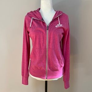 Nike light weight zip up hoodie size medium